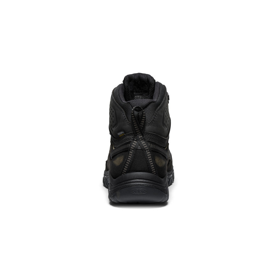 Keen Men's Targhee IV Waterproof Hiking Boot Triple Black
