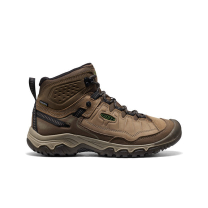 Keen Men's Targhee IV Waterproof Hiking Boot Brindle/Canteen