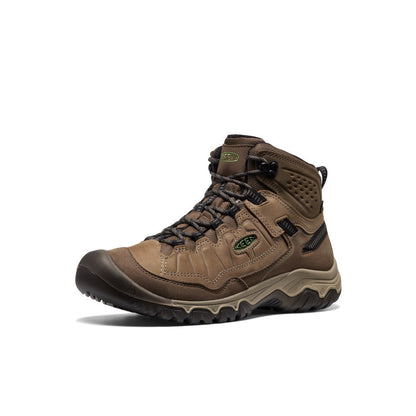 Keen Men's Targhee IV Waterproof Hiking Boot Brindle/Canteen