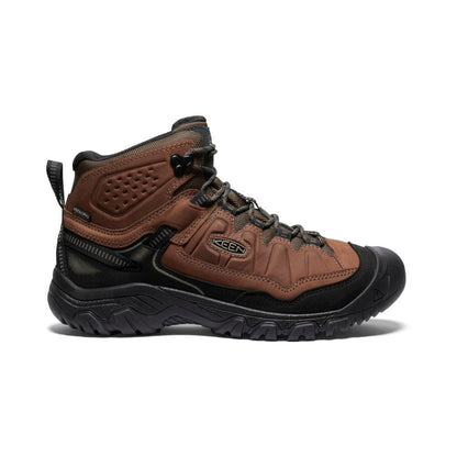 Keen Men's Targhee IV Wide Waterproof Hiking Boot Bison/Black