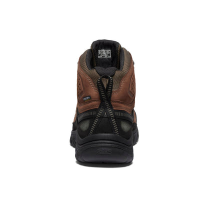 Keen Men's Targhee IV Wide Waterproof Hiking Boot Bison/Black