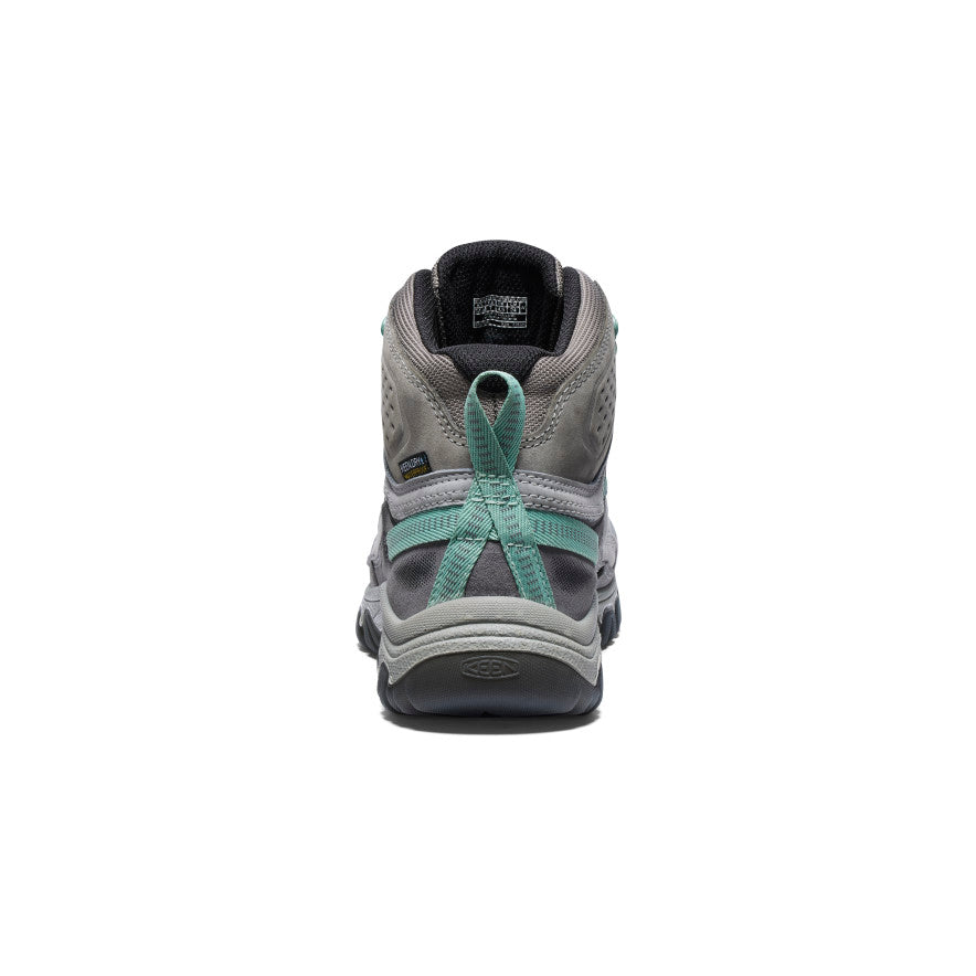 Keen Women's Targhee IV Waterproof Hiking Boot Alloy/Granite Green