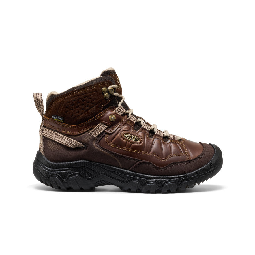 Keen Women's Targhee IV Waterproof Hiking Boot x Hikerkind Dark Earth/Dark Earth