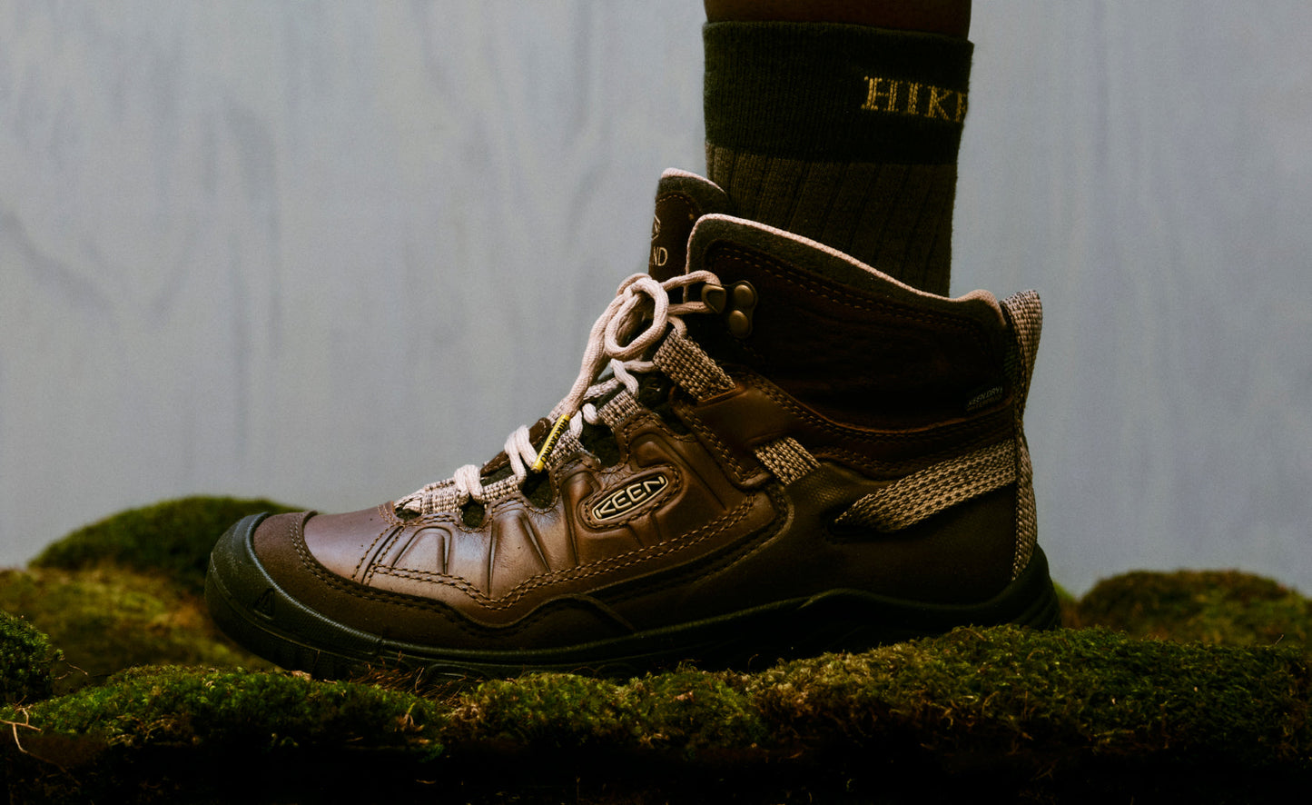 Keen Women's Targhee IV Waterproof Hiking Boot x Hikerkind Dark Earth/Dark Earth