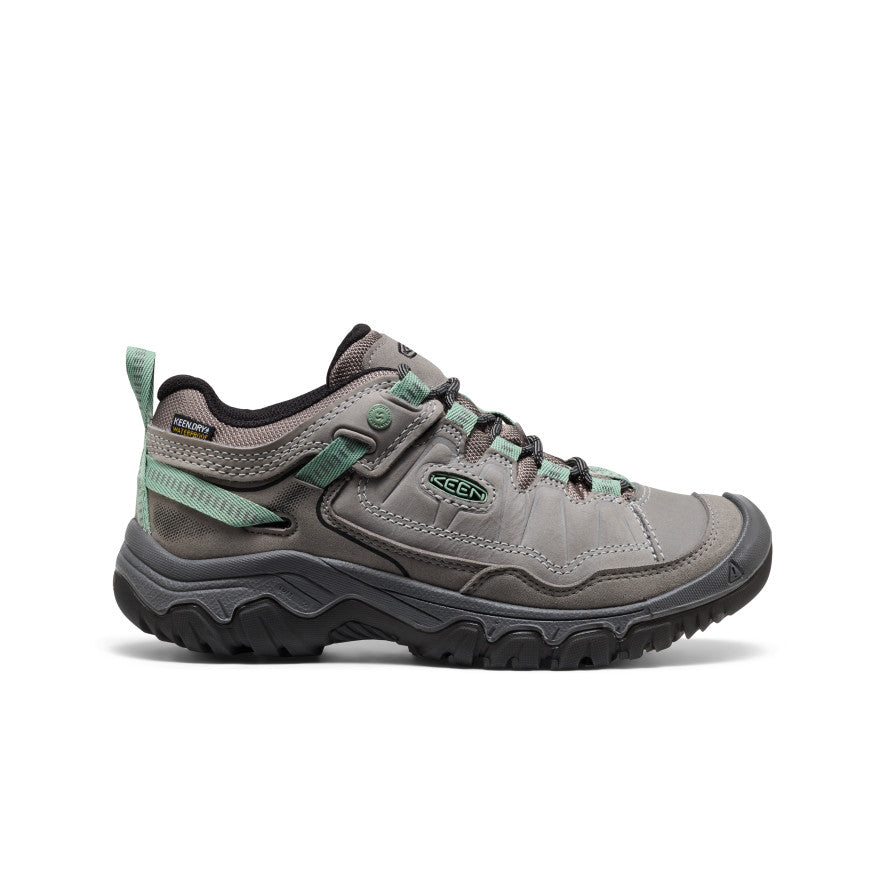 Keen Women's Targhee IV Waterproof Hiking Shoe Alloy/Granite Green