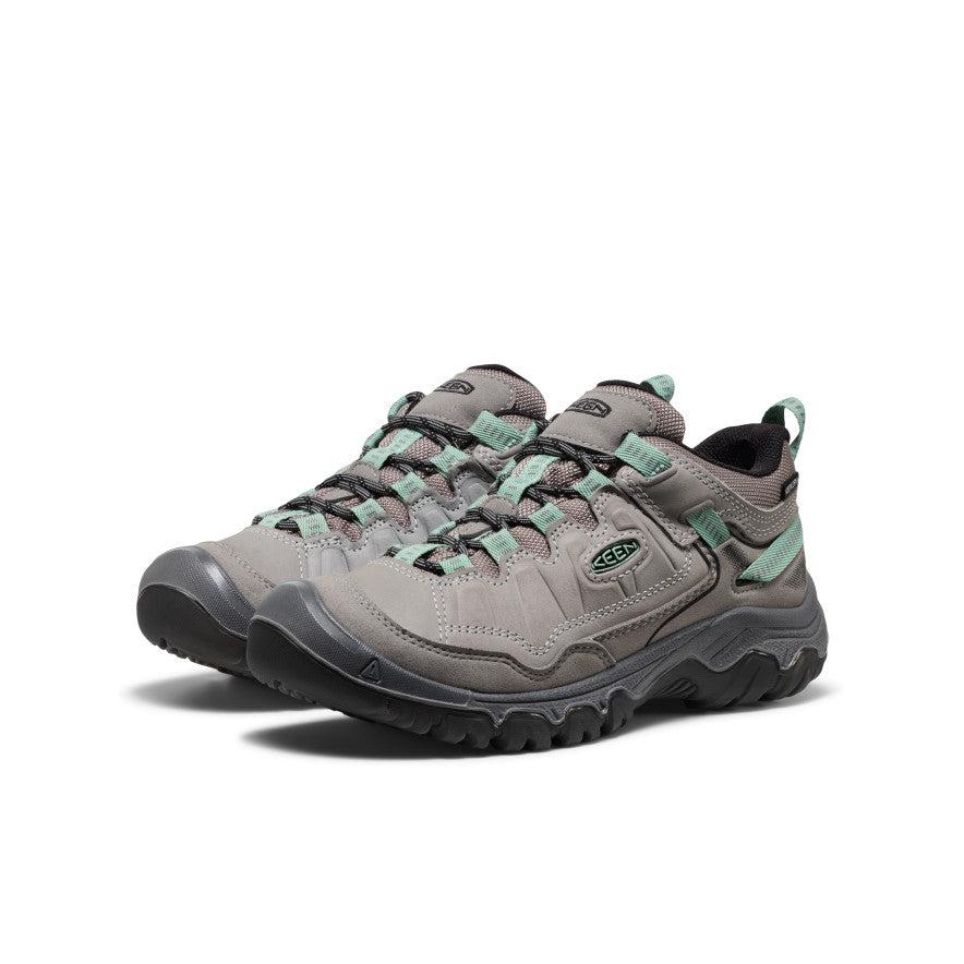 Keen Women's Targhee IV Waterproof Hiking Shoe Alloy/Granite Green