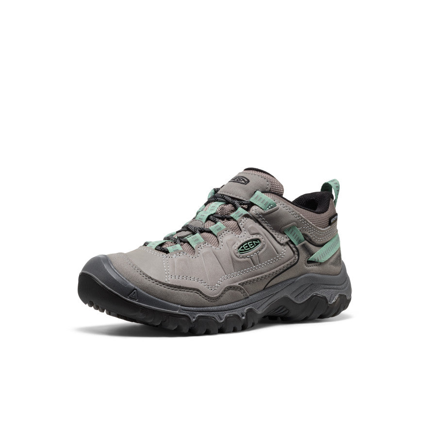 Keen Women's Targhee IV Waterproof Hiking Shoe Alloy/Granite Green