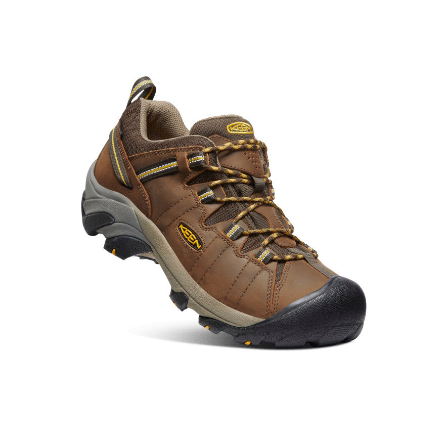 Keen Men's Targhee II Waterproof Wide Cascade Brown/Golden Yellow