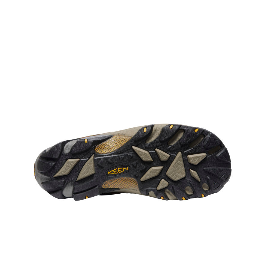 Keen Men's Targhee II Waterproof Wide Cascade Brown/Golden Yellow