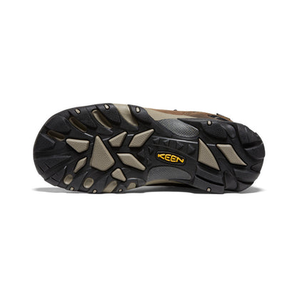 Keen Men's Targhee II Mid Waterproof Hiking Boots Shitake/Brindle