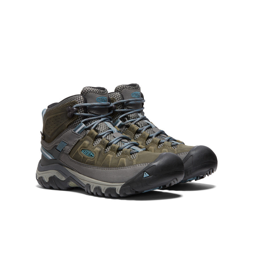 Keen Women's Targhee III Waterproof Mid Magnet/Atlantic Blue