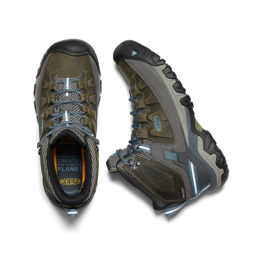 Keen Women's Targhee III Waterproof Mid Magnet/Atlantic Blue