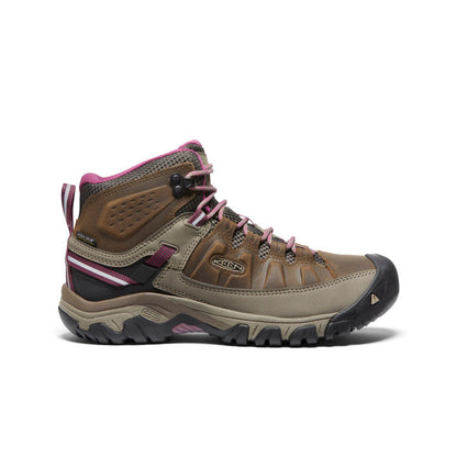 Keen Women's Targhee III Waterproof Mid Weiss/Boysenberry