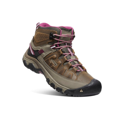 Keen Women's Targhee III Waterproof Mid Weiss/Boysenberry