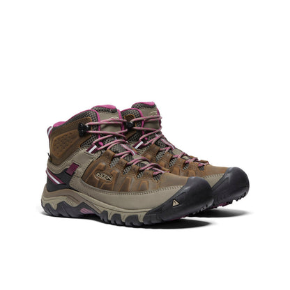 Keen Women's Targhee III Waterproof Mid Weiss/Boysenberry