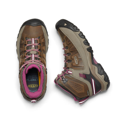 Keen Women's Targhee III Waterproof Mid Weiss/Boysenberry
