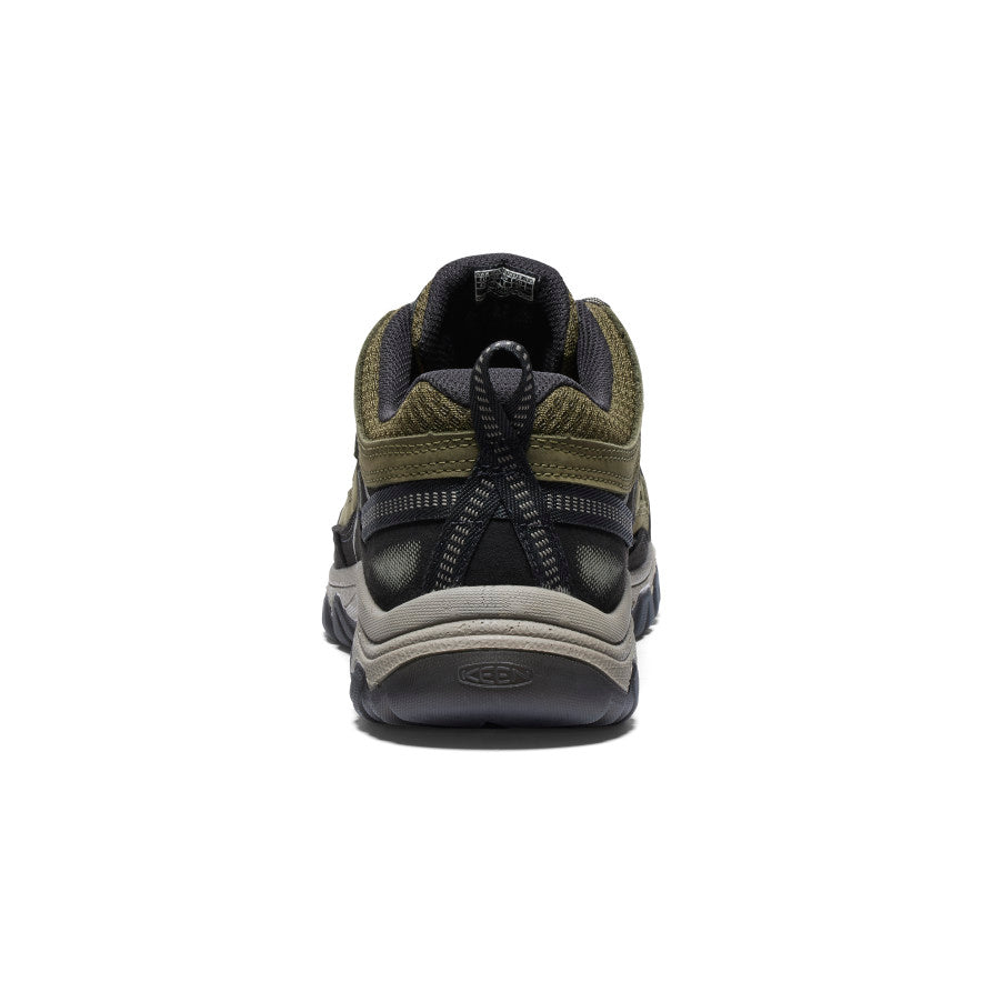 Keen Men's Targhee IV Vented Hiking Shoe Dark Olive/Gold Flame