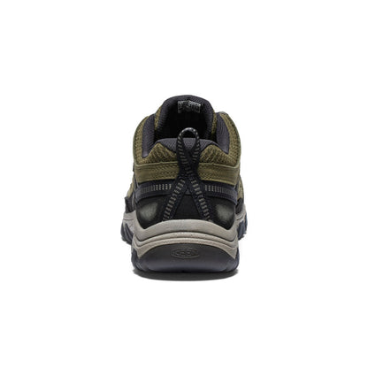Keen Men's Targhee IV Vented Hiking Shoe Dark Olive/Gold Flame