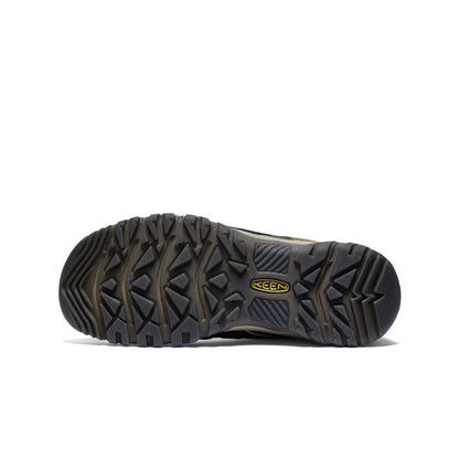 Keen Men's Targhee IV Vented Hiking Shoe Dark Olive/Gold Flame