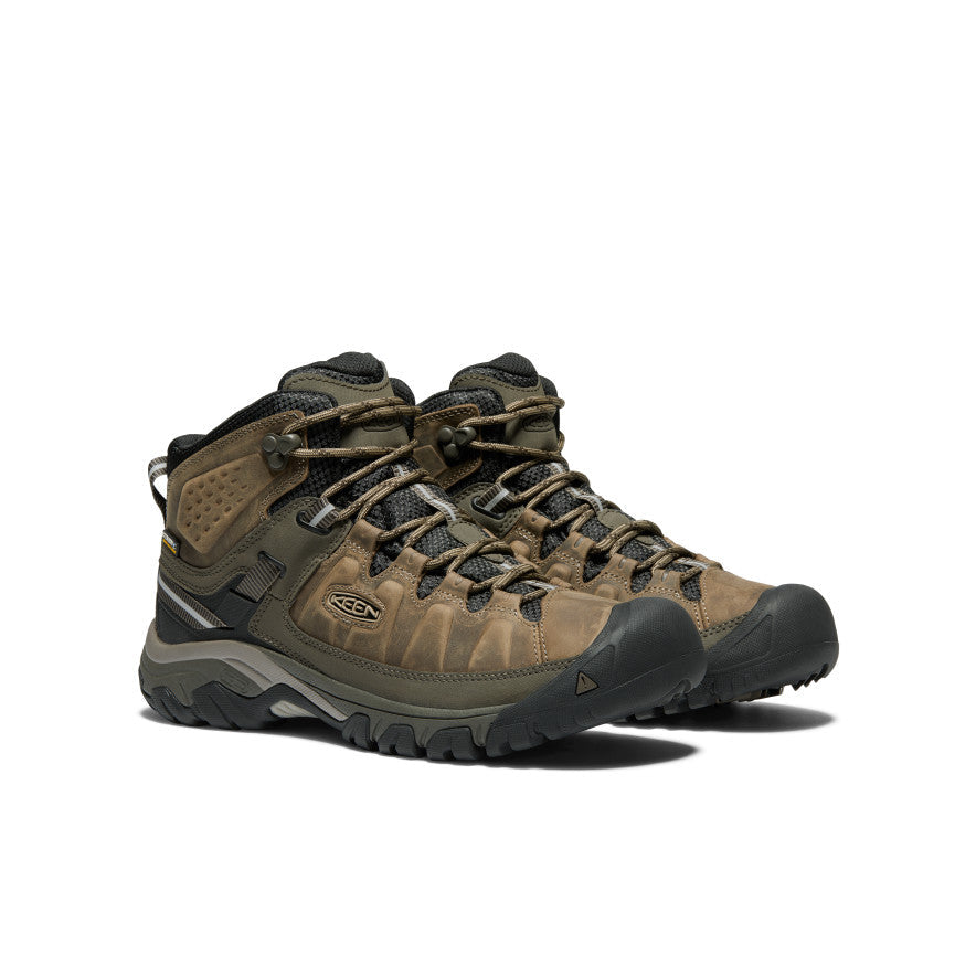 Keen Men's Targhee III Waterproof Mid Bungee Cord/Black