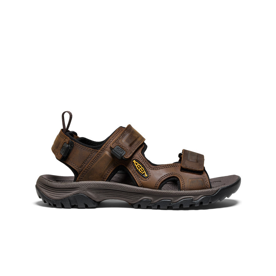 Keen Men's Targhee III Open Toe Sandal Bison/Mulch
