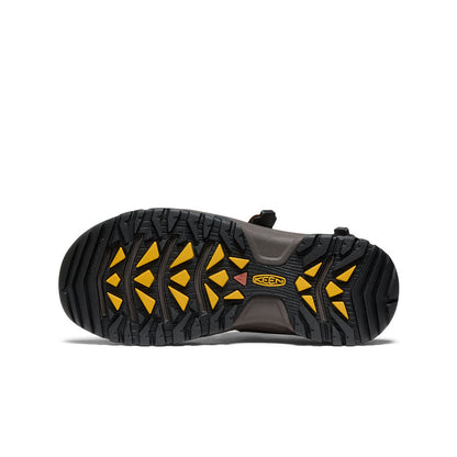 Keen Men's Targhee III Open Toe Sandal Bison/Mulch
