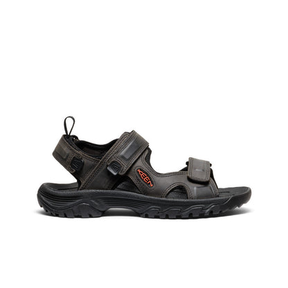 Keen Men's Targhee III Open Toe Sandal Grey/Black
