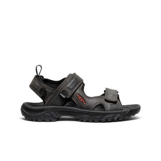 Keen Men's Targhee III Open Toe Sandal Grey/Black