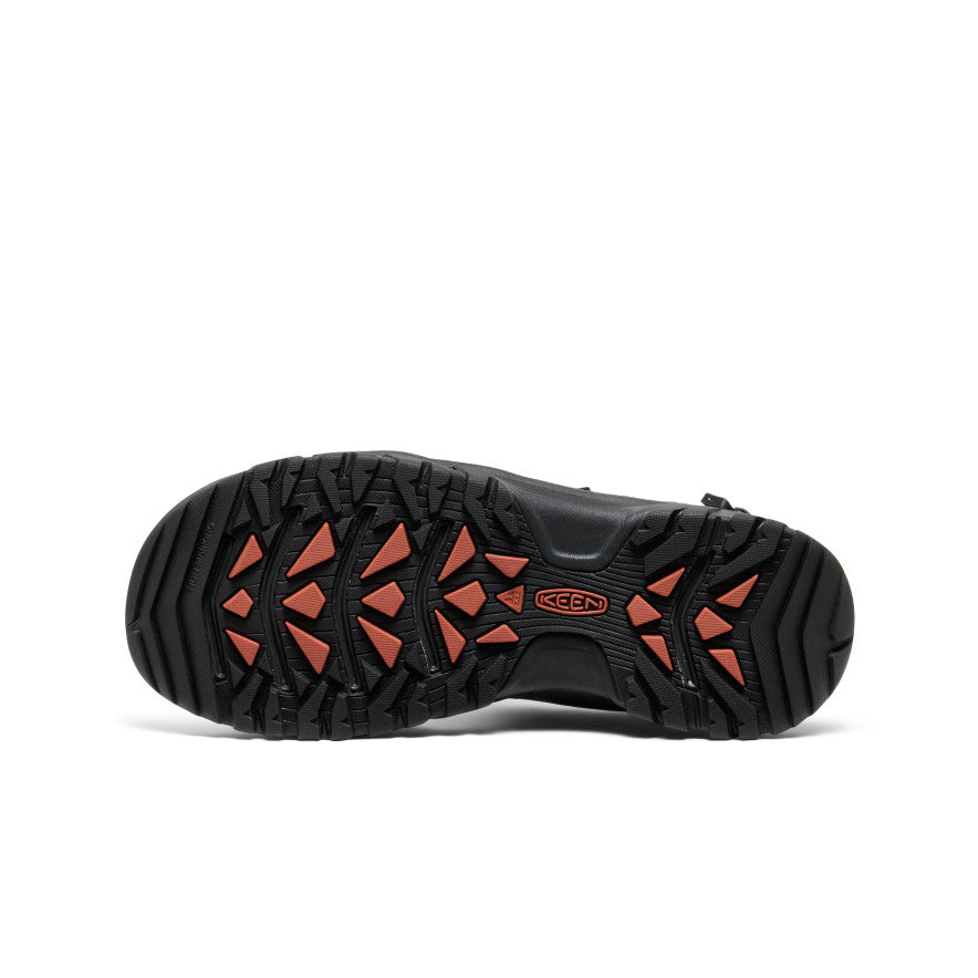 Keen Men's Targhee III Open Toe Sandal Grey/Black