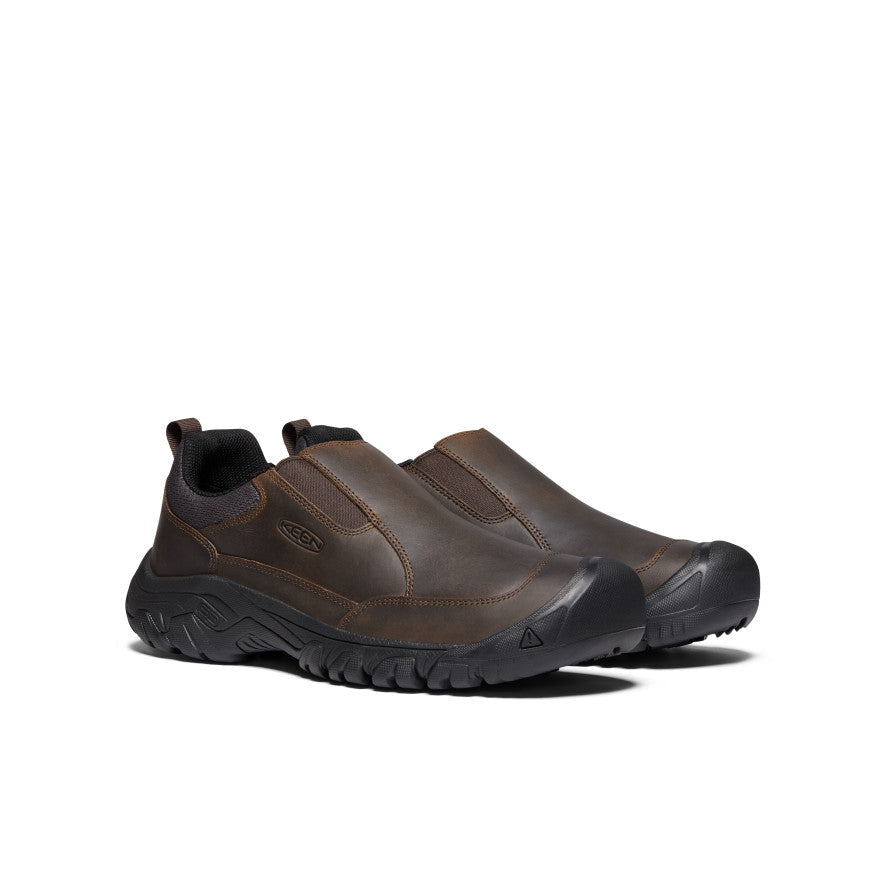 Keen Men's Targhee III Wide Slip-On Dark Earth/Mulch