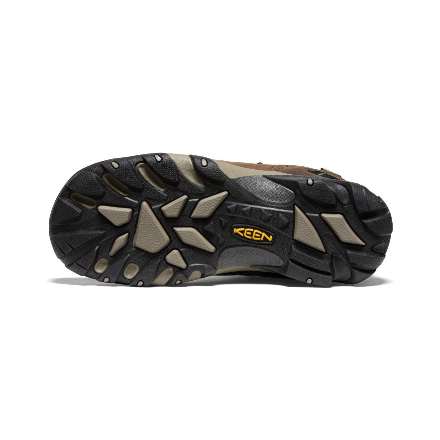 Keen Men's Targhee II Waterproof Mid Wide Shitake/Brindle