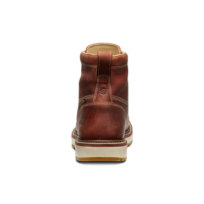 Keen Men's Liberty 6" Waterproof 90° Heel Boot (Carbon Toe) Bombay Brown/Gum