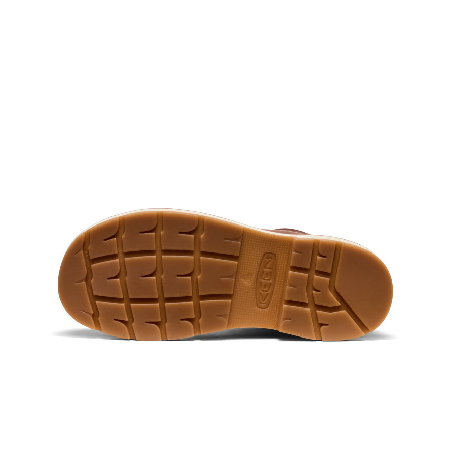 Keen Men's Liberty 6" Waterproof 90° Heel Boot (Soft Toe) Bombay Brown/Gum