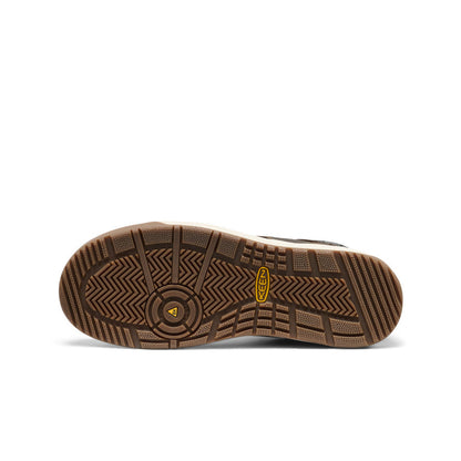 Keen Men's Gibson Waterproof Work Boot (Carbon Toe) Cascade Brown/Gum