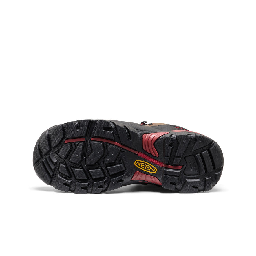 Keen Men's Pittsburgh Energy 6" Waterproof Boot (Carbon Toe) Bison/Black