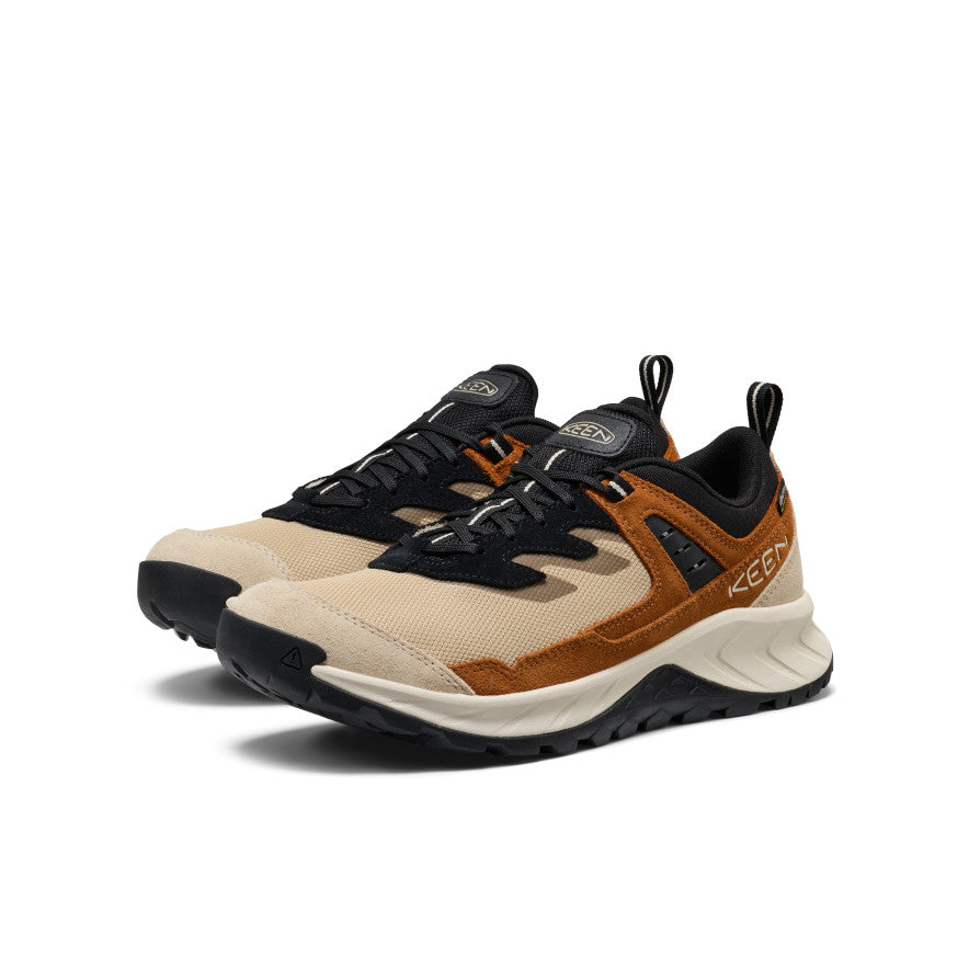 Keen Men's Hightrail Waterproof Hiking Shoe Safari/Roasted Pecan