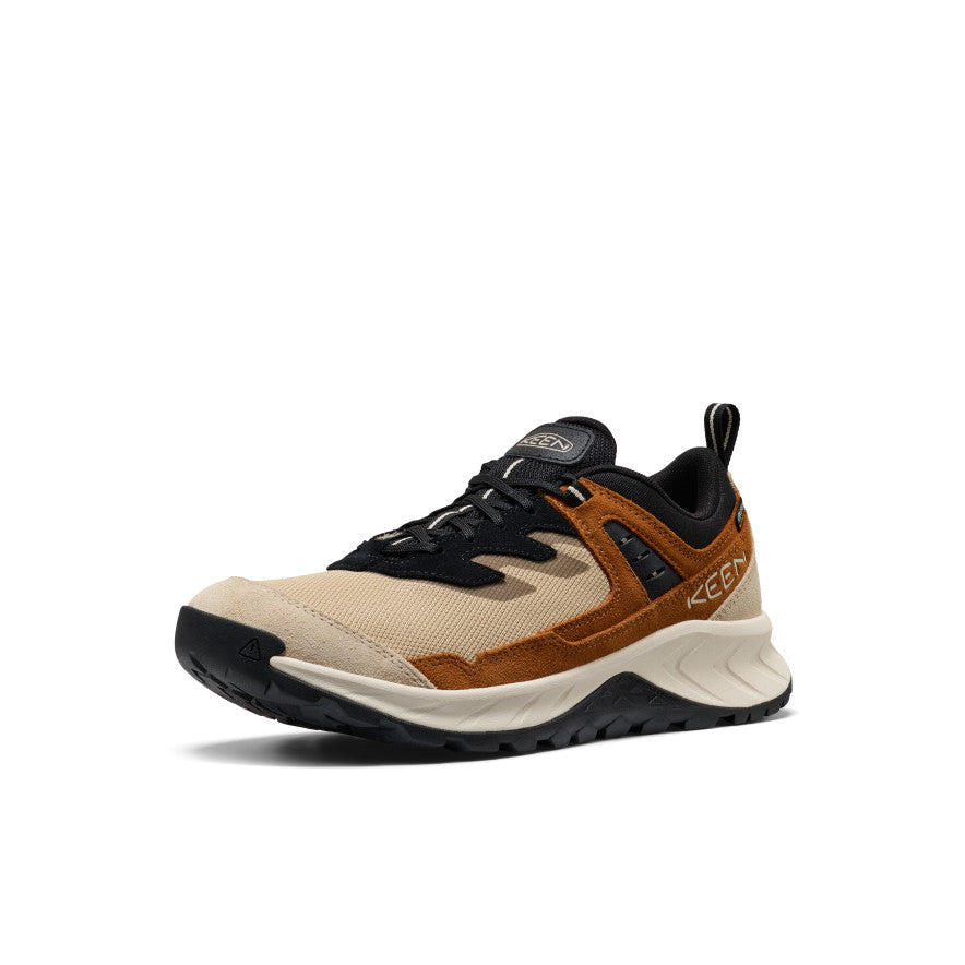 Keen Men's Hightrail Waterproof Hiking Shoe Safari/Roasted Pecan