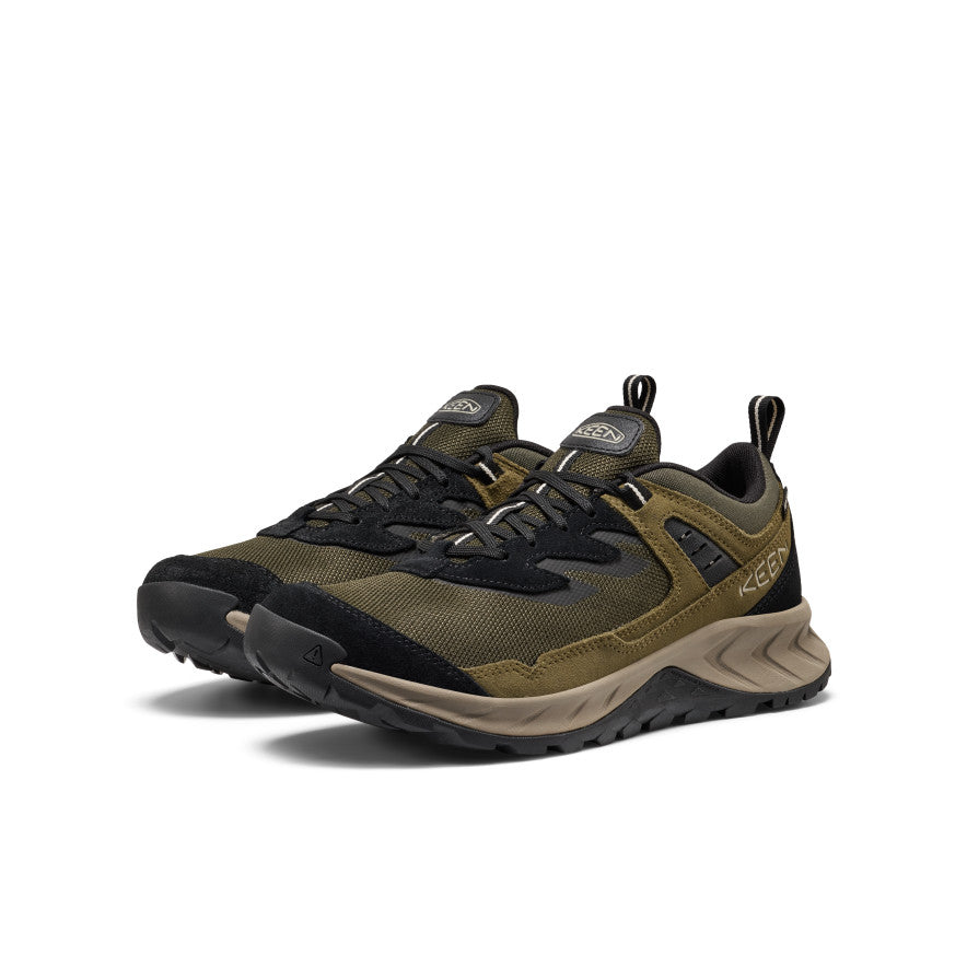 Keen Men's Hightrail Waterproof Hiking Shoe Forest Night/Dark Olive