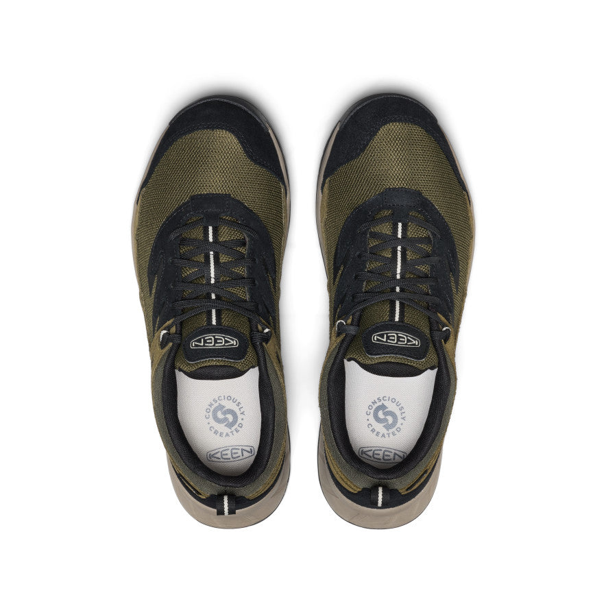 Keen Men's Hightrail Waterproof Hiking Shoe Forest Night/Dark Olive