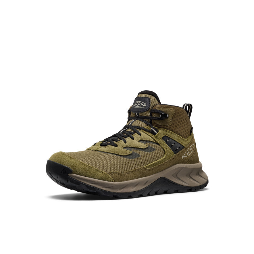 Keen Men's Hightrail Waterproof Hiking Boot Martini Olive/Dark Olive