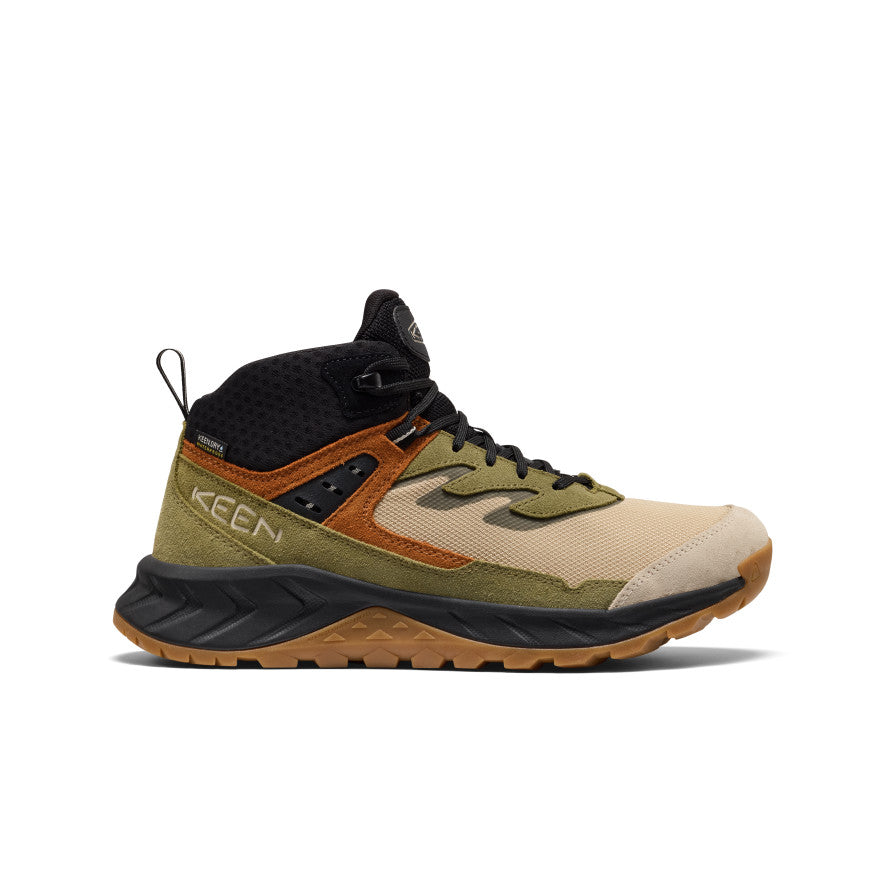 Keen Men's Hightrail Waterproof Hiking Boot Safari/Black