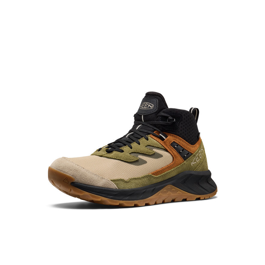 Keen Men's Hightrail Waterproof Hiking Boot Safari/Black