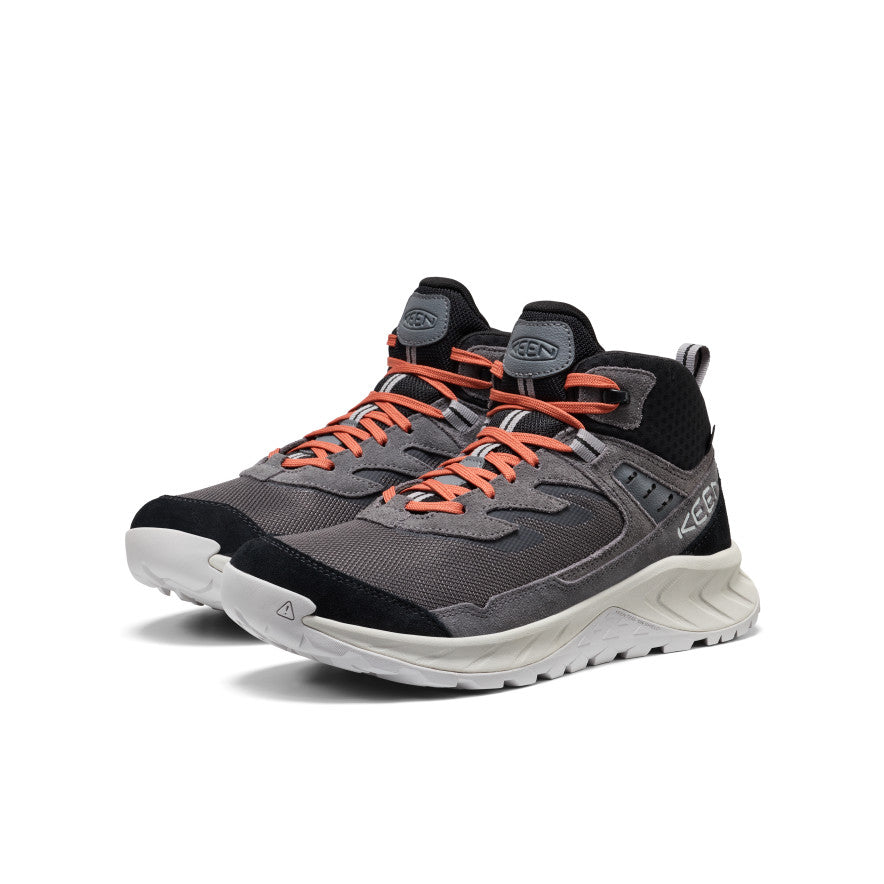 Keen Men's Hightrail Waterproof Hiking Boot Magnet/Burnt Brick