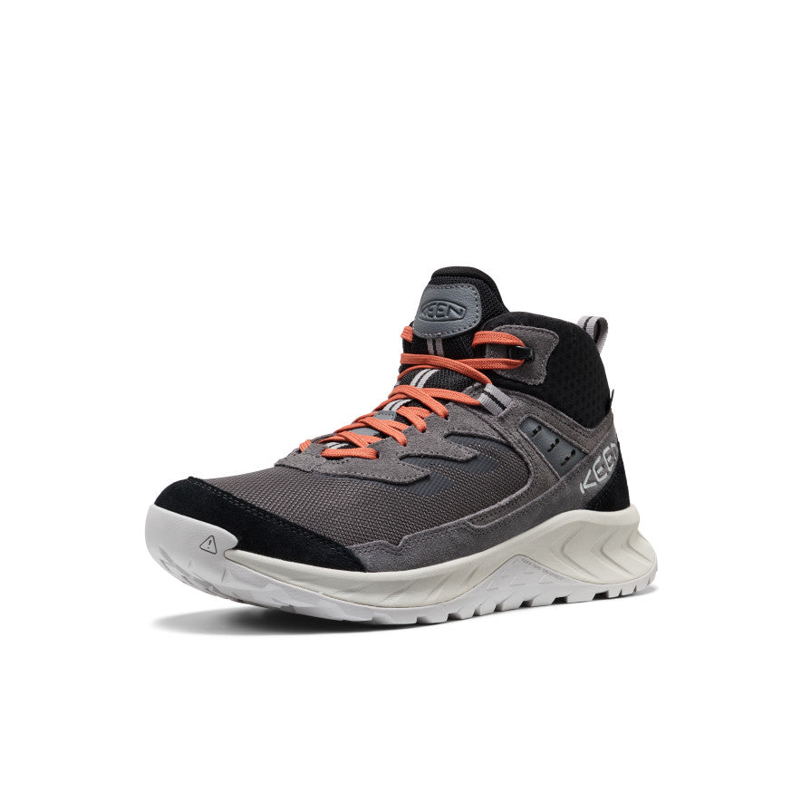 Keen Men's Hightrail Waterproof Hiking Boot Magnet/Burnt Brick