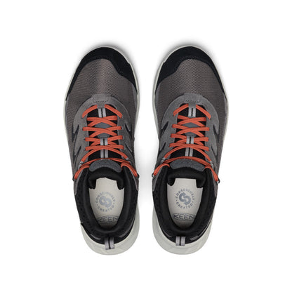 Keen Men's Hightrail Waterproof Hiking Boot Magnet/Burnt Brick