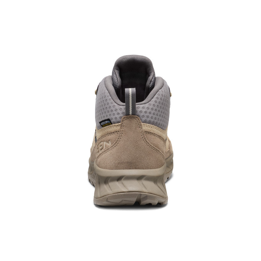 Keen Men's Hightrail Waterproof Hiking Boot Safari/Steel Grey