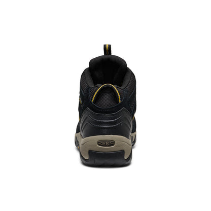 Keen Men's Headout Waterproof Hiking Boot Black/Lemon Curry