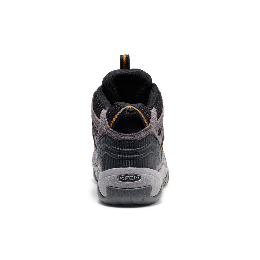 Keen Men's Headout Waterproof Hiking Boot Magnet/Orange Pepper