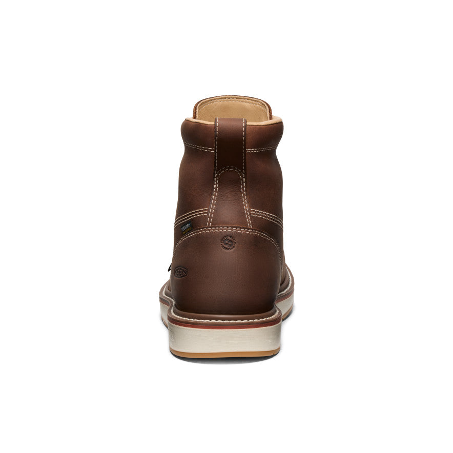 Keen Men's Liberty 6" Waterproof Boot (Carbon Toe) Chestnut/Gum