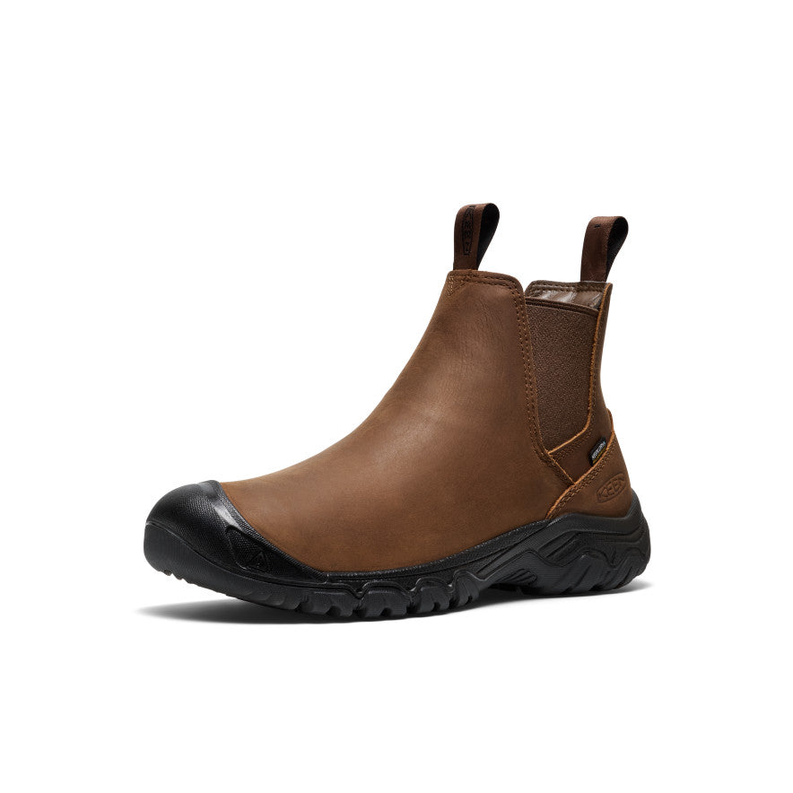 Keen Men's Anchorage IV Waterproof Boot Dark Earth/Black